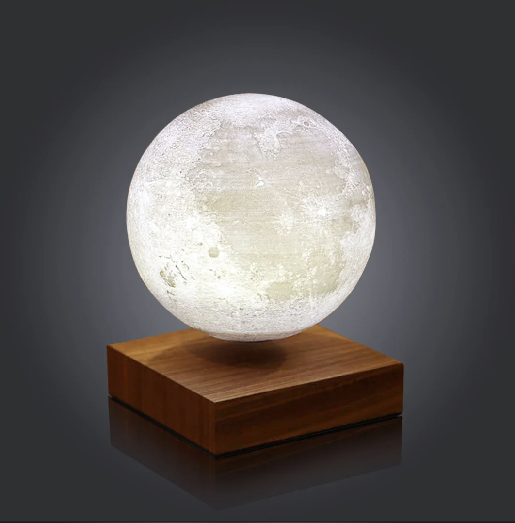 Lampe lune en lévitation - Objet maison insolite - Mr. Etrange